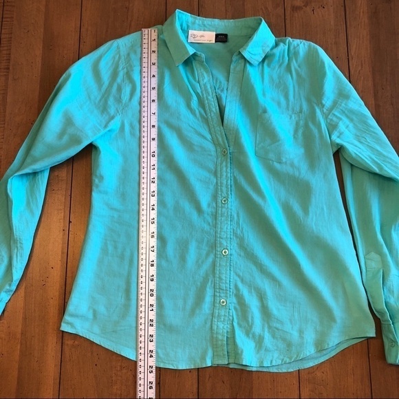 R&D Style - Button Down Shirt - Sea Foam Green - Picture 6 of 8